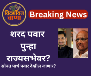 ब्रेकिंग! शरद पवार पुन्हा राज्यसभेवर? निवडणूक जाहीर; पार्थ पवारही रिंगणात उतरण्याची शक्यता; सोबत पार्थ पवार दाखल होणार?